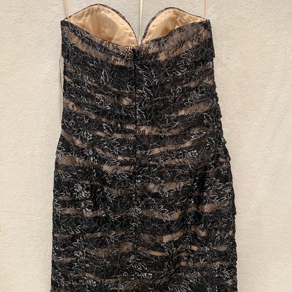 Vicky Tiel Strapless Cocktail Dress - Picture 8 of 11